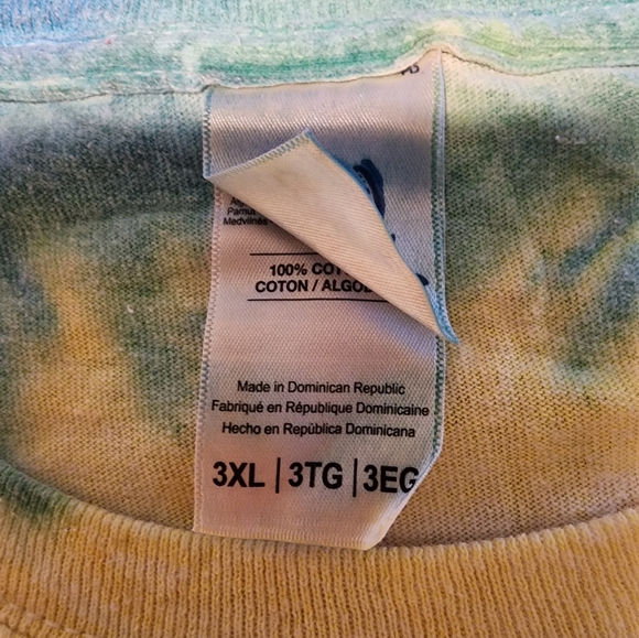 Sunshine Sisters Bright Color Tie Dye Tee - Picture 3 of 3